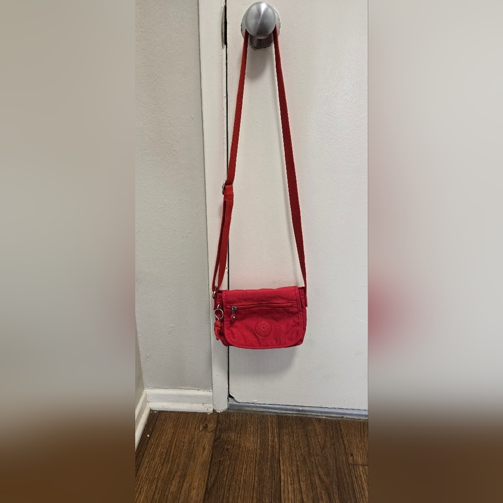 Small Kipling Red Crossbody Bag